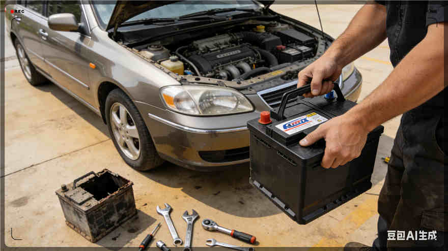 遵化汽车换电瓶电话【案例】